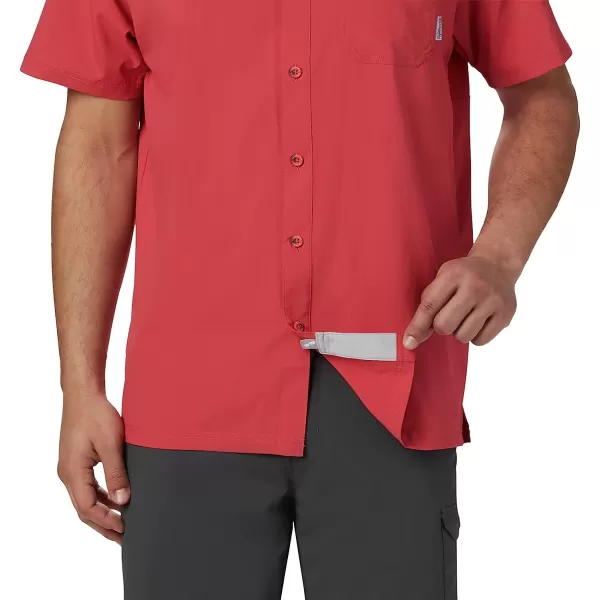 imageColumbia Mens Slack Tide Camp ShirtSunset Red