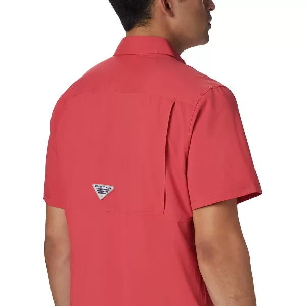 imageColumbia Mens Slack Tide Camp ShirtSunset Red