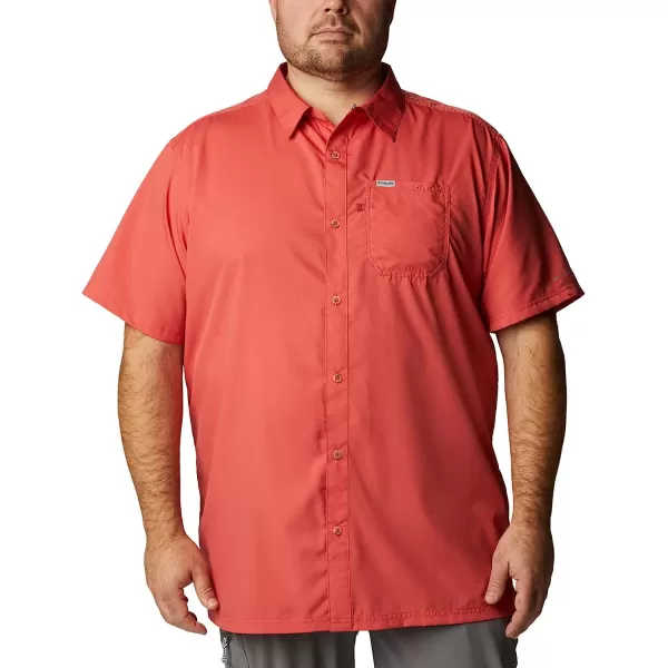 imageColumbia Mens Slack Tide Camp ShirtSunset Red