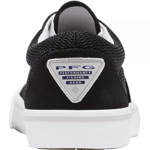 imageColumbia Mens Slack Tide Lace PFG Boat ShoeBlackWhite