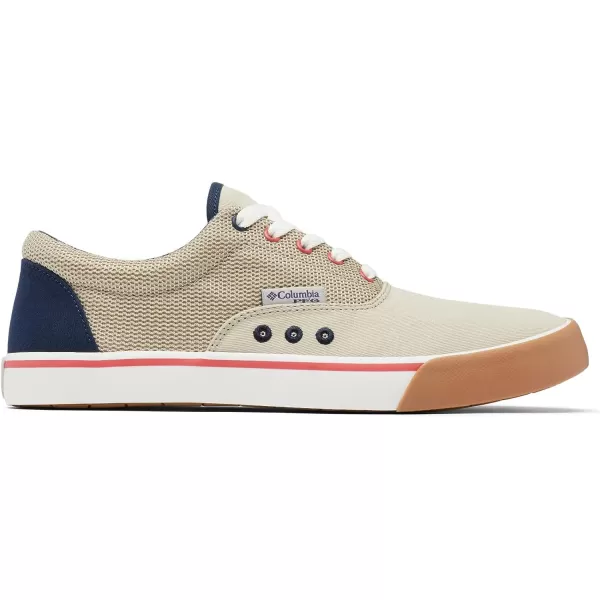 imageColumbia Mens Slack Tide Lace PFG Boat ShoeLight ClayCollegiate Navy