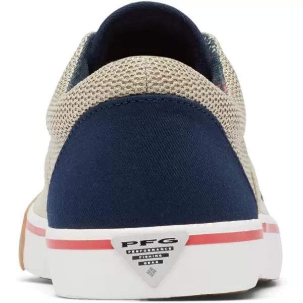 imageColumbia Mens Slack Tide Lace PFG Boat ShoeLight ClayCollegiate Navy