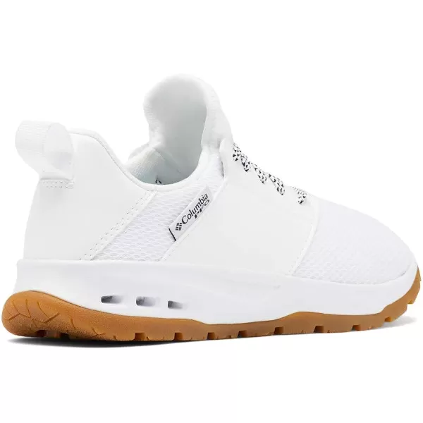 imageColumbia Mens Slack Tide Lace PFG Boat ShoeWhiteBlack