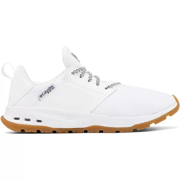 imageColumbia Mens Slack Tide Lace PFG Boat ShoeWhiteBlack