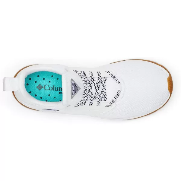 imageColumbia Mens Slack Tide Lace PFG Boat ShoeWhiteBlack