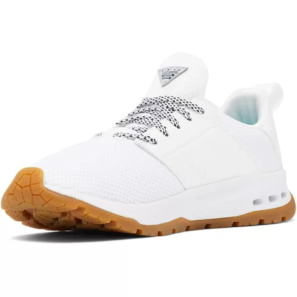 imageColumbia Mens Slack Tide Lace PFG Boat ShoeWhiteBlack