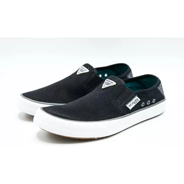 imageColumbia Mens Slack Tide Slip PFG Boat ShoeBlackTi Grey Steel