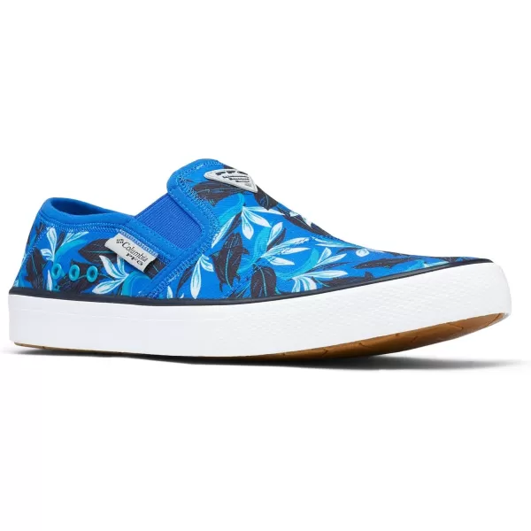 imageColumbia Mens Slack Tide Slip PFG Boat ShoeBlue MacawOcean Blue