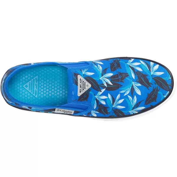 imageColumbia Mens Slack Tide Slip PFG Boat ShoeBlue MacawOcean Blue