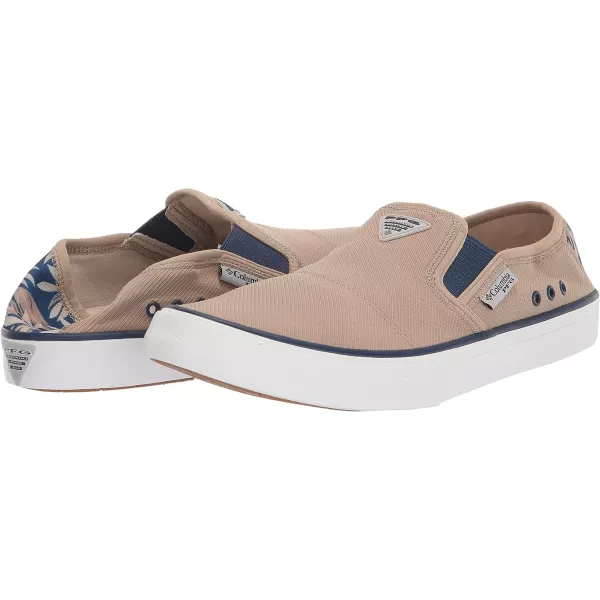 imageColumbia Mens Slack Tide Slip PFG Boat ShoeOxford TanCarbon