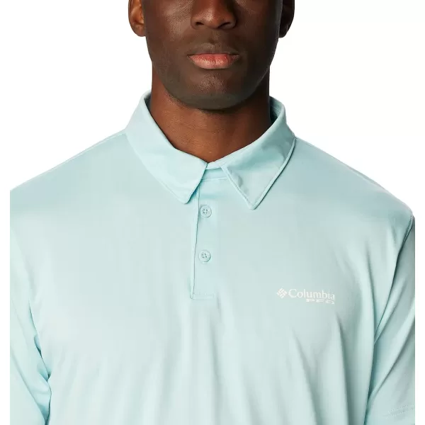 imageColumbia Mens Slack Tide Stretch PoloSpring Blue