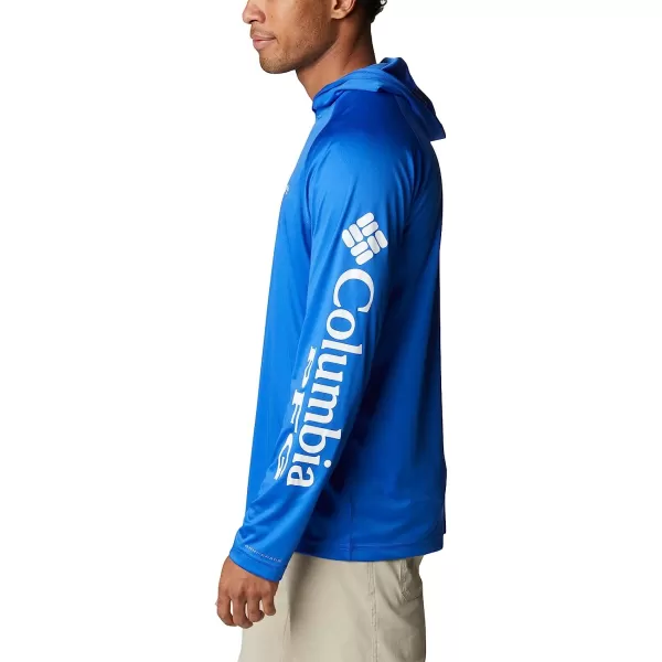 imageColumbia Mens Standard Terminal Tackle HoodieBlue MacawWhite Logo