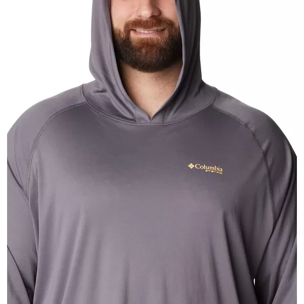 imageColumbia Mens Standard Terminal Tackle HoodieCity GreyCocoa Butter Logo