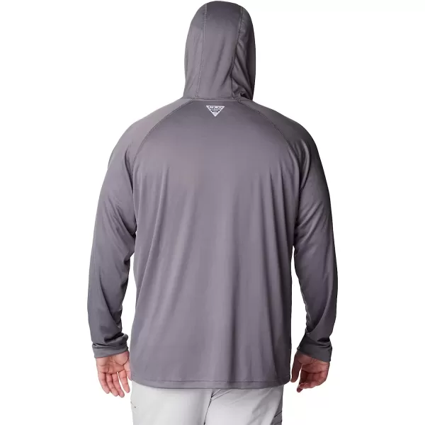 imageColumbia Mens Standard Terminal Tackle HoodieCity GreyCocoa Butter Logo