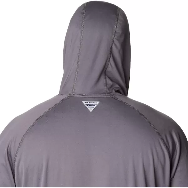 imageColumbia Mens Standard Terminal Tackle HoodieCity GreyCocoa Butter Logo