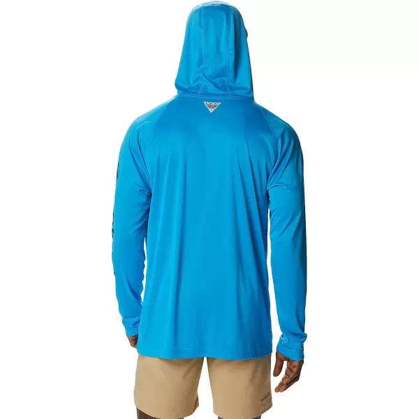 imageColumbia Mens Standard Terminal Tackle HoodieCompass BlueCarbon Logo