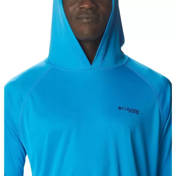 imageColumbia Mens Standard Terminal Tackle HoodieCompass BlueCarbon Logo