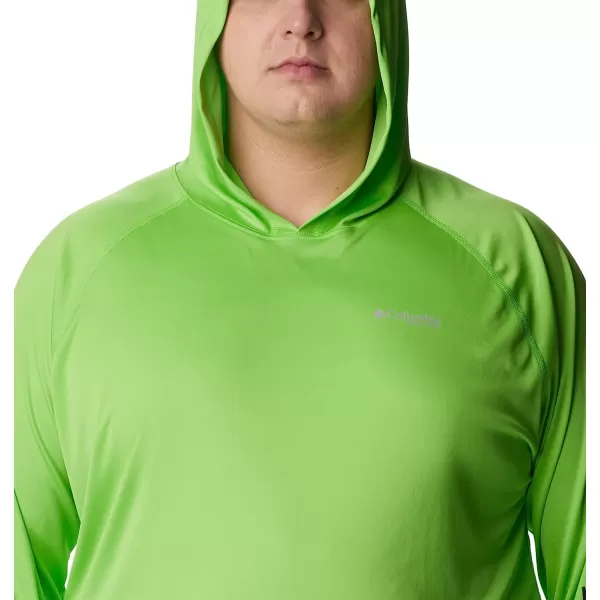 imageColumbia Mens Standard Terminal Tackle HoodieGreen MambaBlack Logo