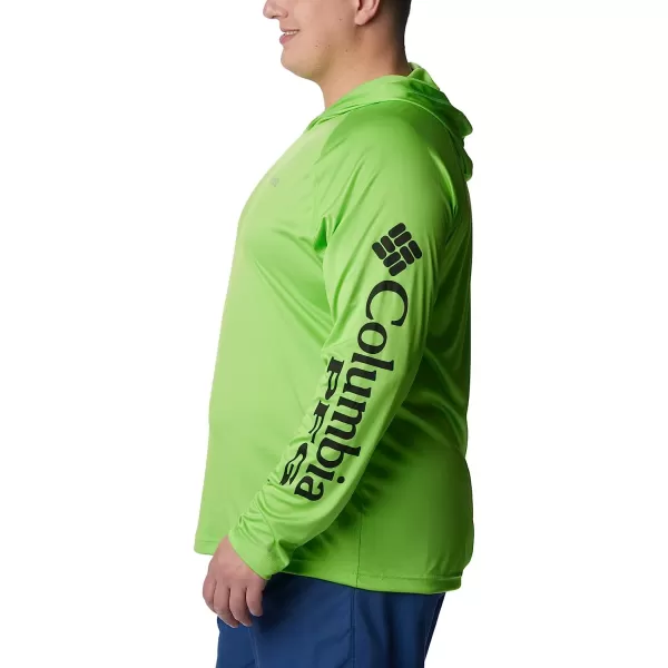 imageColumbia Mens Standard Terminal Tackle HoodieGreen MambaBlack Logo
