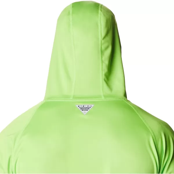 imageColumbia Mens Standard Terminal Tackle HoodieGreen MambaBlack Logo