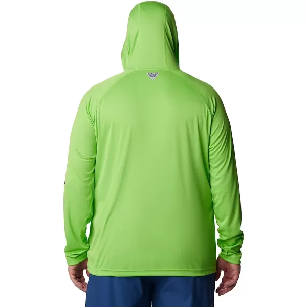 imageColumbia Mens Standard Terminal Tackle HoodieGreen MambaBlack Logo