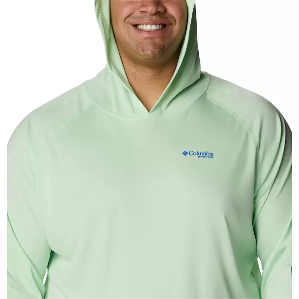 imageColumbia Mens Standard Terminal Tackle HoodieKey WestVivid Blue Logo