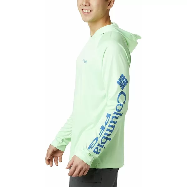 imageColumbia Mens Standard Terminal Tackle HoodieKey WestVivid Blue Logo