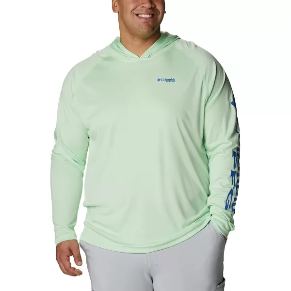 imageColumbia Mens Standard Terminal Tackle HoodieKey WestVivid Blue Logo