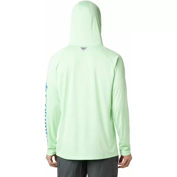 imageColumbia Mens Standard Terminal Tackle HoodieKey WestVivid Blue Logo