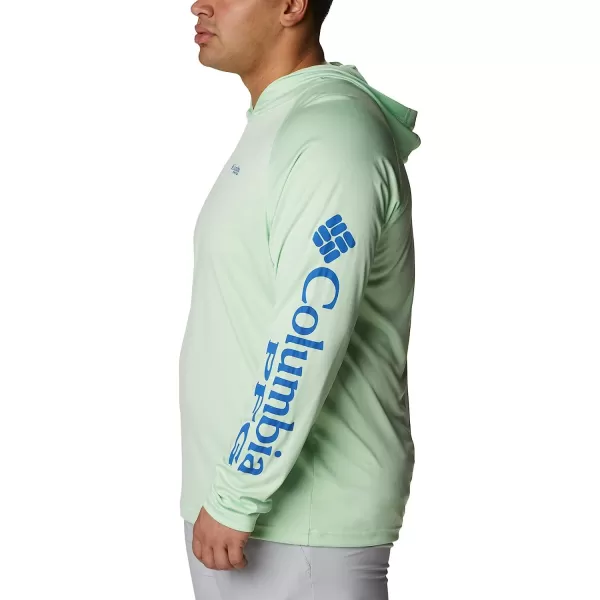 imageColumbia Mens Standard Terminal Tackle HoodieKey WestVivid Blue Logo