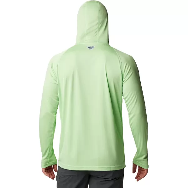 imageColumbia Mens Standard Terminal Tackle HoodieLime GlowWhite Logo