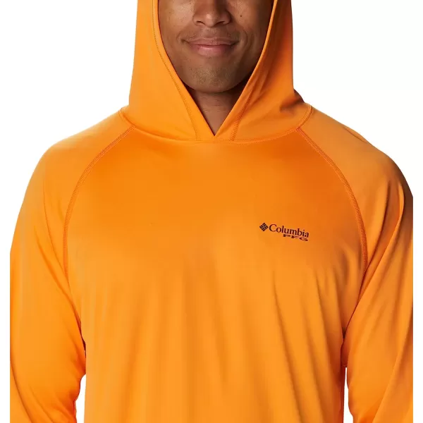 imageColumbia Mens Standard Terminal Tackle HoodieOrange BlastBlack Logo