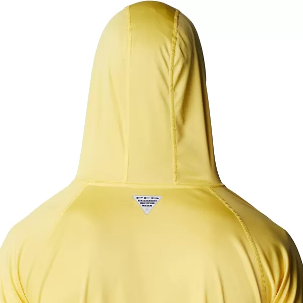 imageColumbia Mens Standard Terminal Tackle HoodieSun GlowElectric Turquoise Logo