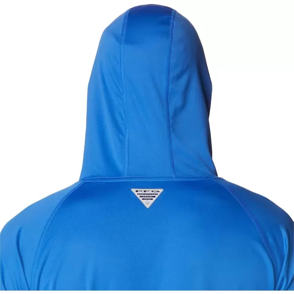 imageColumbia Mens Standard Terminal Tackle HoodieVivid BlueCool Grey Logo