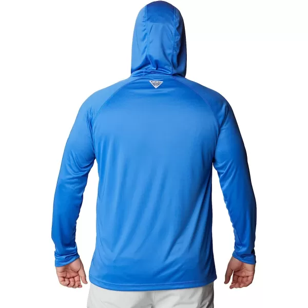 imageColumbia Mens Standard Terminal Tackle HoodieVivid BlueCool Grey Logo