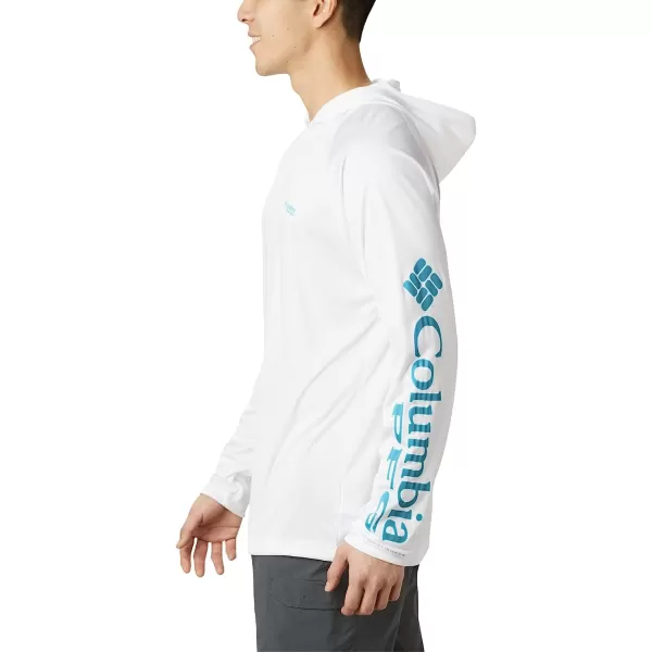 imageColumbia Mens Standard Terminal Tackle HoodieWhiteAtoll Logo