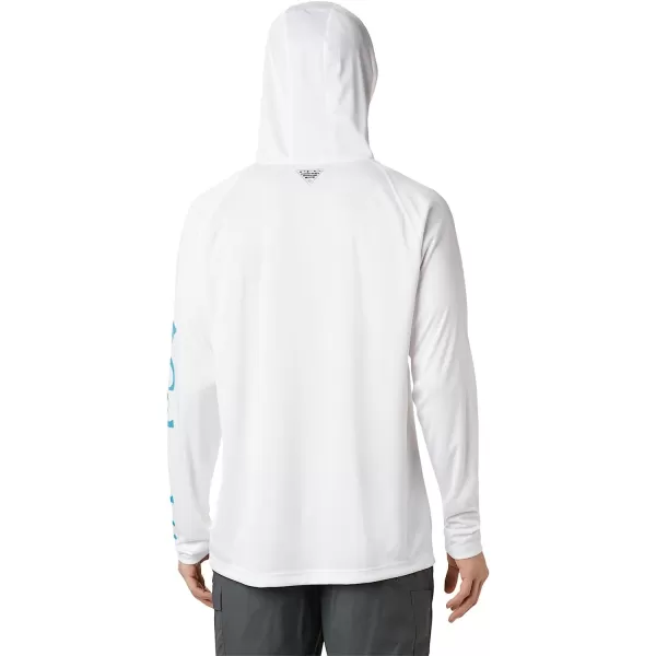 imageColumbia Mens Standard Terminal Tackle HoodieWhiteAtoll Logo