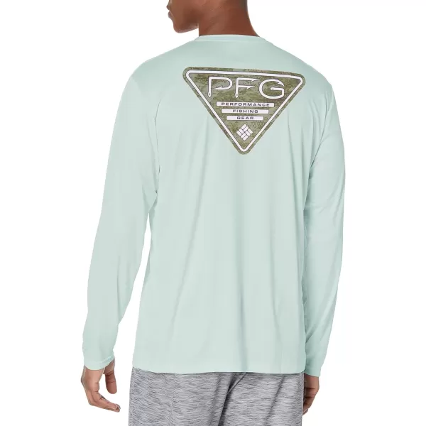 imageColumbia Mens Standard Terminal Tackle PFG Hooks Fill Long SleeveCool GreenCypress Pfg Camo