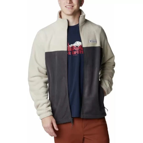 imageColumbia Mens Steens Mountain 20 Full Zip Fleece JacketAncient FossilShark