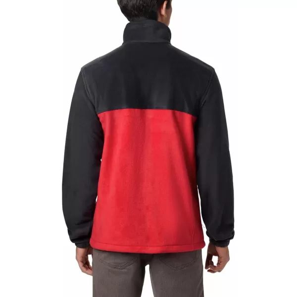 imageColumbia Mens Steens Mountain 20 Full Zip Fleece JacketBlackMountain Red