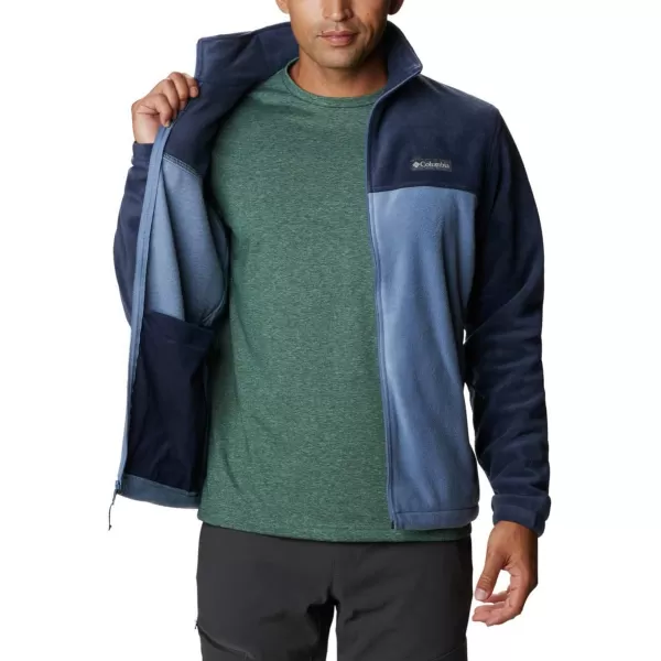imageColumbia Mens Steens Mountain 20 Full Zip Fleece JacketCollegiate NavyBluestone