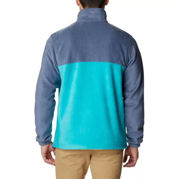 imageColumbia Mens Steens Mountain 20 Full Zip Fleece JacketDark MountainBright Aqua