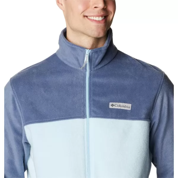 imageColumbia Mens Steens Mountain 20 Full Zip Fleece JacketDark MountainSky Blue