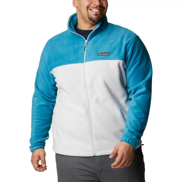 imageColumbia Mens Steens Mountain 20 Full Zip Fleece JacketDeep MarineNimbus Grey