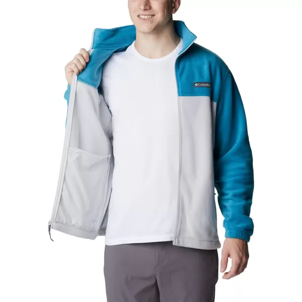 imageColumbia Mens Steens Mountain 20 Full Zip Fleece JacketDeep MarineNimbus Grey