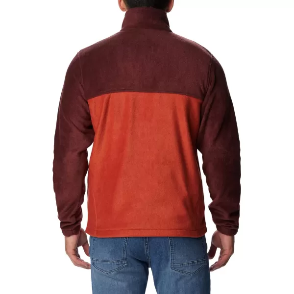 imageColumbia Mens Steens Mountain 20 Full Zip Fleece JacketElderberryWarp Red