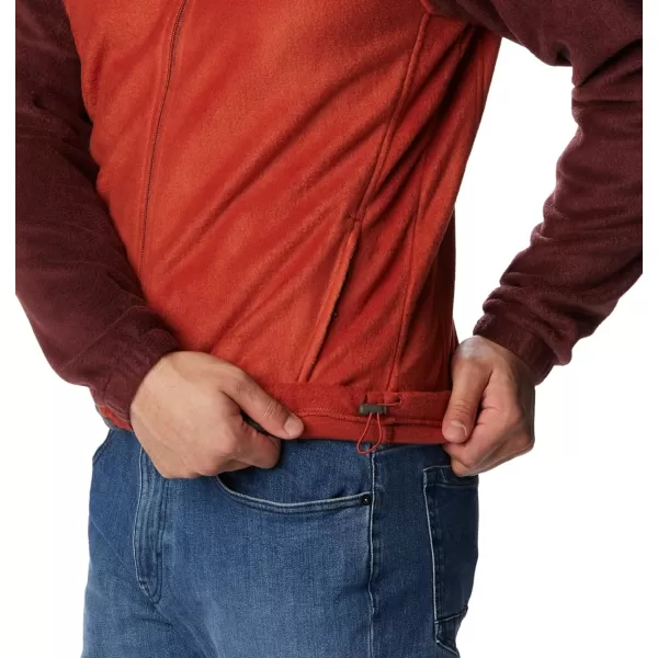 imageColumbia Mens Steens Mountain 20 Full Zip Fleece JacketElderberryWarp Red