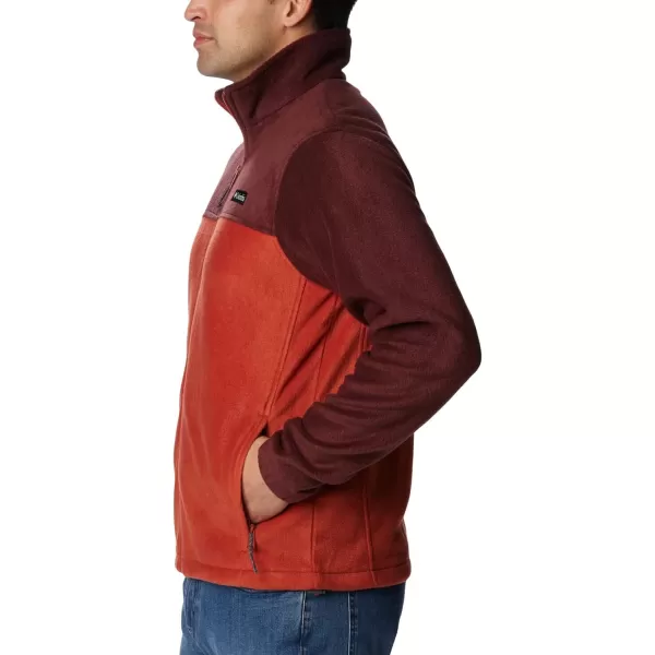 imageColumbia Mens Steens Mountain 20 Full Zip Fleece JacketElderberryWarp Red