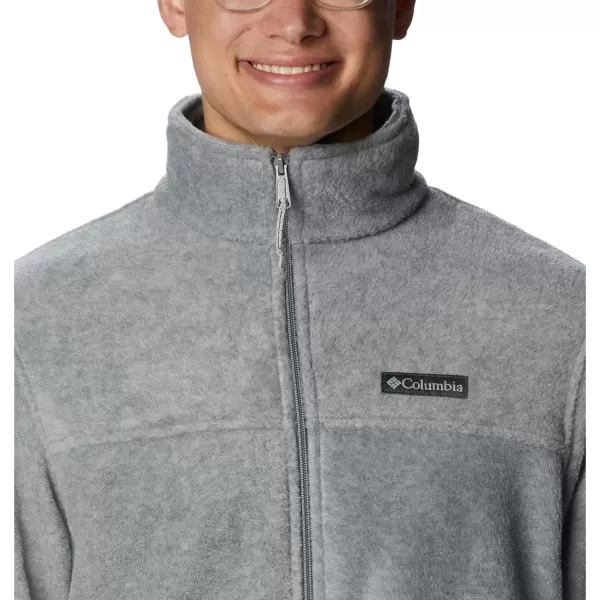 imageColumbia Mens Steens Mountain 20 Full Zip Fleece JacketLight Grey Heather