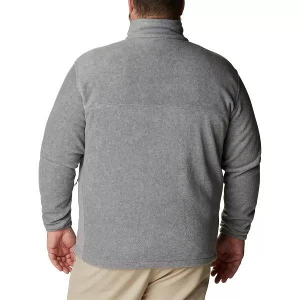 imageColumbia Mens Steens Mountain 20 Full Zip Fleece JacketLight Grey Heather